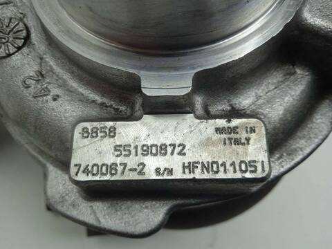 Foto 2ª: Turbocompresor Opel Vectra 1.9 16V CDTI CAT Z 19 DTH - LRD) BERLINA 150CV 110KW [Z19DTH] (2005)