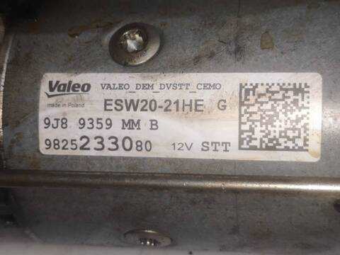 Motor de Arranque Citroen Spacetourer YHV