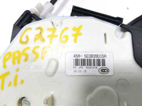 Foto 2ª: Cerradura Puerta Trasera Izquierda Volkswagen Passat CUA (2015)