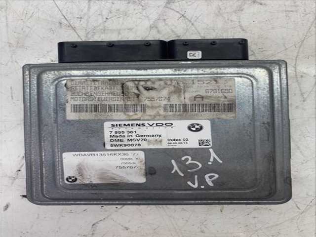 Foto 3ª: Centralita Check Control Bmw Serie 3 315 234 CV 172KW [N52B30A]