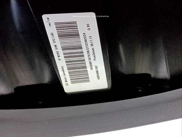 Foto 3ª: Salpicadero Mercedes Clase C 160 VERSION INDEFINIDA (2015)