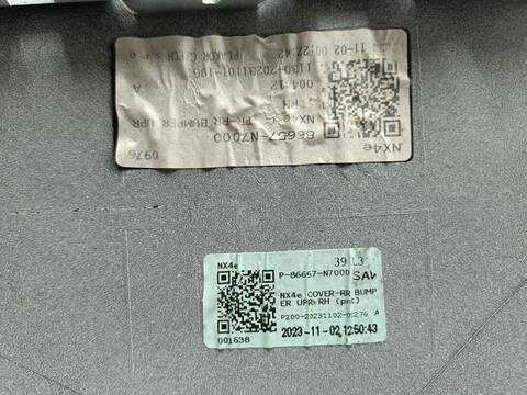 Foto 2ª: Paragolpes Trasero Hyundai Tucson KLASS 2WD 150CV 110KW [G4FP] (2023)