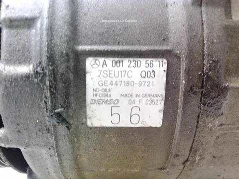 Foto 2ª: Compresor Aire Acondicionado Mercedes Clase C 160 VERSION INDEFINIDA (2000)