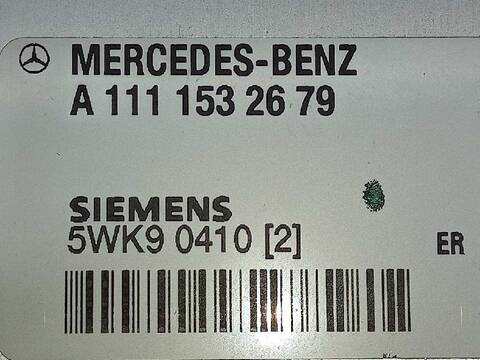 Foto 3ª: Centralita Motor ECU Mercedes Clase C 160 200 COMPRESSOR 208.444) 163CV 120KW [M111956] (2001)
