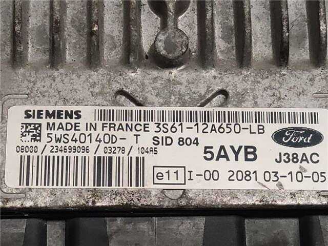 Foto 2ª: Centralita Motor ECU Ford Fiesta 1.4 TDCI [F6JA]