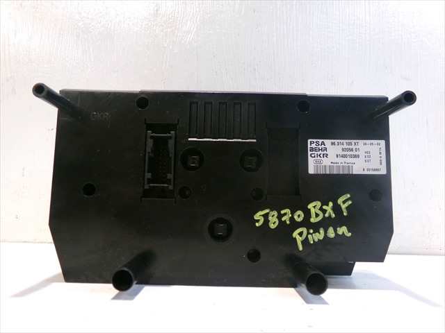 Foto 2ª: Mando Calefacción A. A. Citroen Xsara 2.0 HDI 1999-2010 [RHY] (2002)