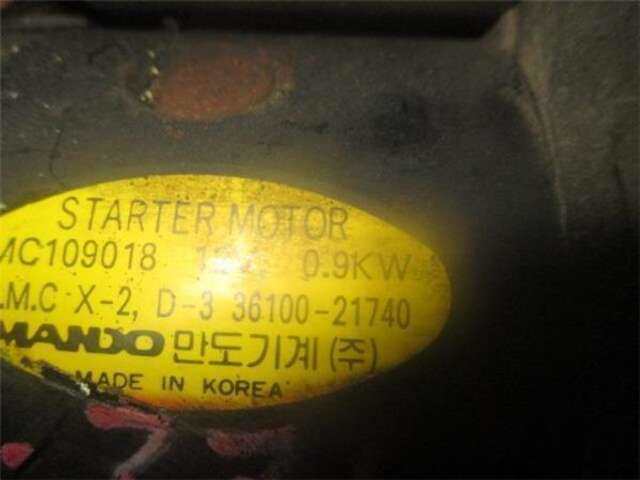 Foto 2ª: Motor de Arranque Hyundai Accent 1.3 [G4E-A]