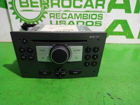 Foto 2ª: Sistema Audio Radio CD Opel Astra ELEGANCE BERLINA 101CV 74KW [Z17DTH] (2004)