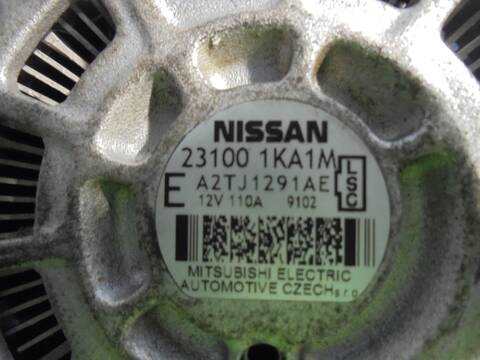 Foto 2ª: Alternador Nissan Juke 1.6 CAT 113CV 83KW [HR16] (2019)