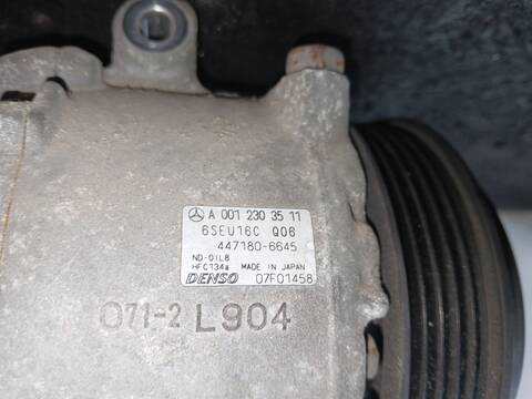 Foto 2ª: Compresor Aire Acondicionado Mercedes Clase A 140 A 150 169.031 169.331) 95CV 70KW [266920] (2005)