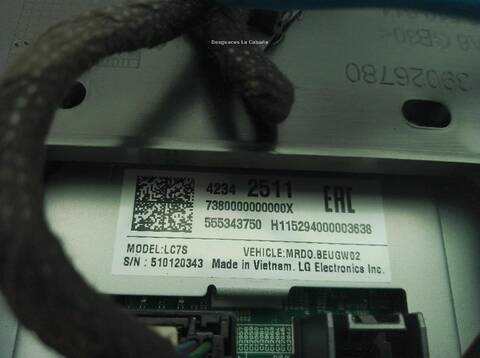 Foto 3ª: Pantalla Multifuncion Opel Astra 1.6 CDTI 68) [B 16 DTE] (2015)