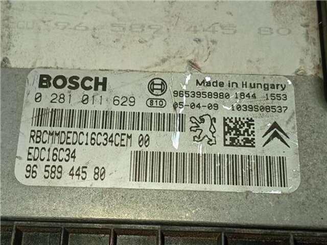 Centralita Motor ECU Citroen C4 1.6 HDI