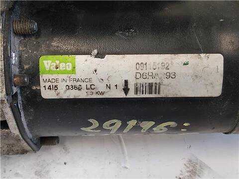 Foto 3ª: Motor de Arranque Opel Astra 1.4 BERLINA 90CV 66KW [Z 14 XEP] (2005)