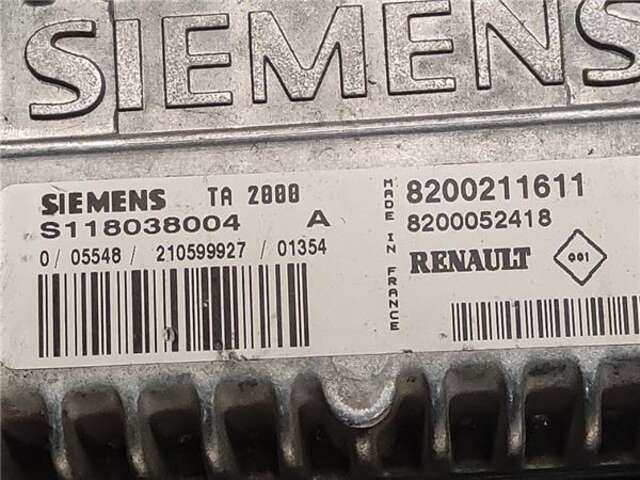 Foto 2ª: Centralita Motor ECU Renault Laguna 1.8 16V (B563. B564) [F4P 760]
