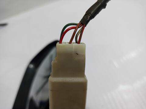 Foto 3ª: Retrovisor Derecho Toyota Rav4 2.0 LUNA 4X4 2003 ) 150CV 110KW [1AZFE] (2000)