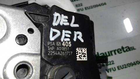 Foto 2ª: Cerradura Puerta Delantera Derecha Peugeot Partner 1.6 16V HDI 90CV 66KW [9HP] (2014)