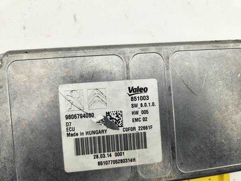 Foto 3ª: Centralita Motor ECU Citroen C4 EXCLUSIVE PICASSO 150CV 110KW [AH01] (2014)