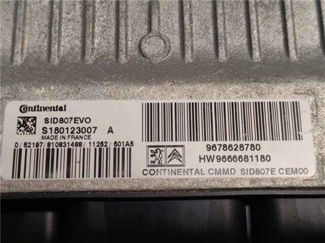 Foto 2ª: Centralita Motor ECU Peugeot 308 1.6 ACCESS [1.6 LTR. - 82 KW HDI FAP] [9HR]
