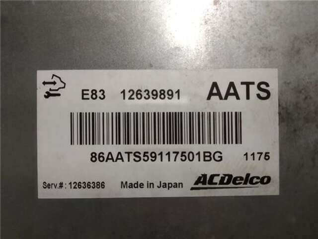 Foto 3ª: Centralita Motor ECU Opel Astra 1.6 COSMO [1.6 LTR. - 132 KW 16V TURBO]