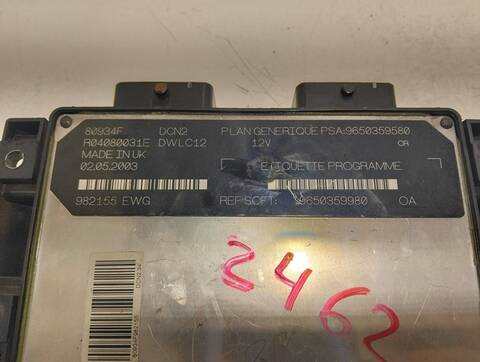 Foto 2ª: Centralita Motor ECU Citroen Xsara 1.9 DIESEL 69CV (1997)
