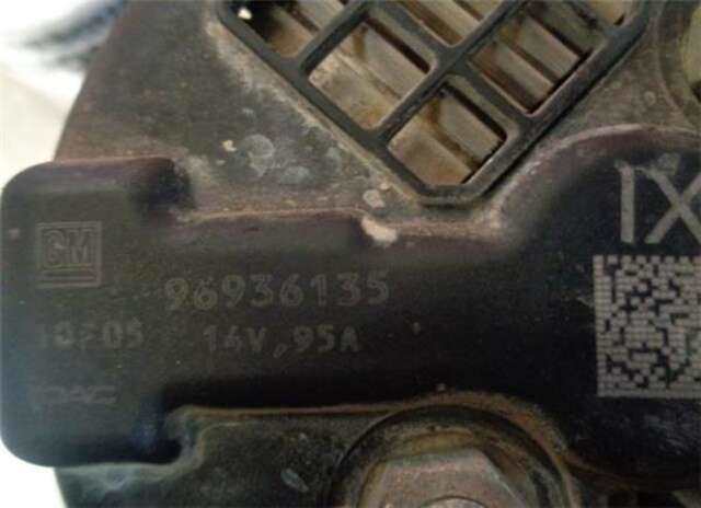 Foto 3ª: Alternador Chevrolet Aveo 1.4 LS [1.4 LTR. - 74 KW CAT] [F14D4]