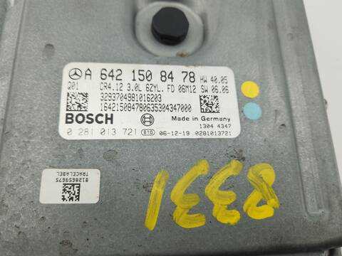 Foto 2ª: Centralita Motor ECU Mercedes Clase E 180 E 280 CDI 211.020) BERLINA 190CV 140KW [642920] (2008)