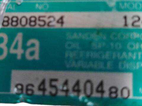 Foto 3ª: Compresor Aire Acondicionado Citroen Xsara 1.6 HDI (1999)