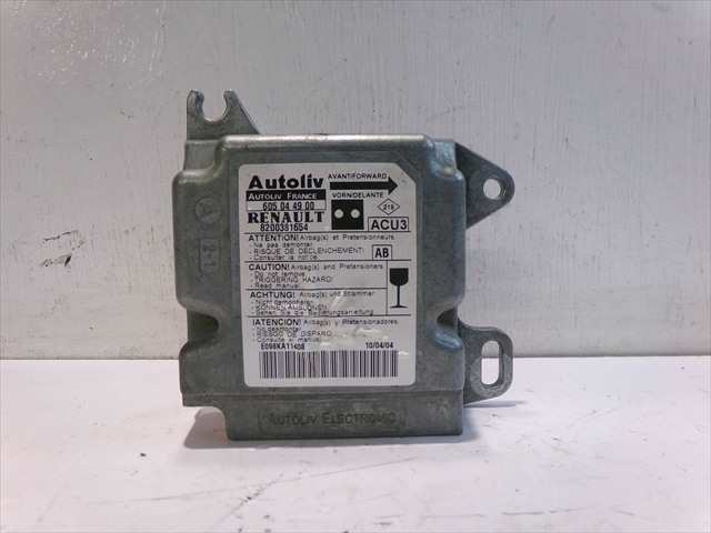 Centralita Airbag Renault Kangoo 1.5 DCI 2003-2008