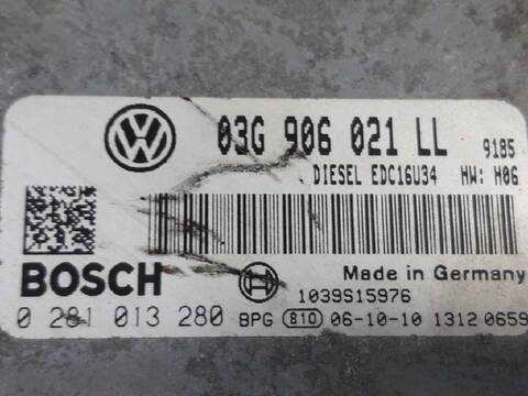 Foto 2ª: Centralita Motor ECU Seat Leon 2.0 TDI 140CV 103KW [BKD] (2006)