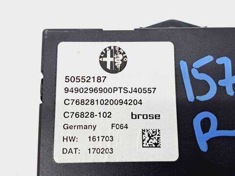 Foto 2ª: Centralita Motor ECU Alfa Romeo Stelvio EXECUTIVE 4WD 209CV 154KW [55271838] (2017)