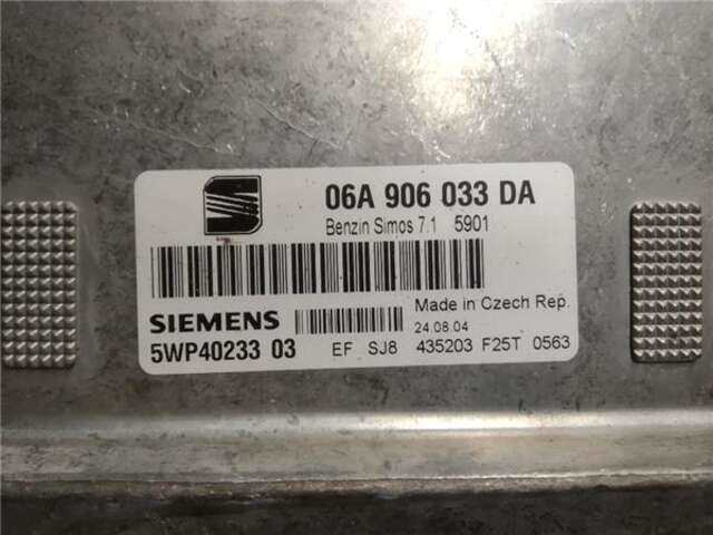 Foto 3ª: Centralita Motor ECU Seat Toledo 1.6 [BGU]