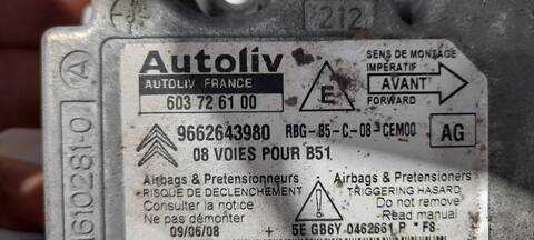 Foto 3ª: Kit Airbag Citroen C4 1.6 16V CAT NFU - TU5JP4) 109CV 80KW [NFUTU5JP4] (2009)