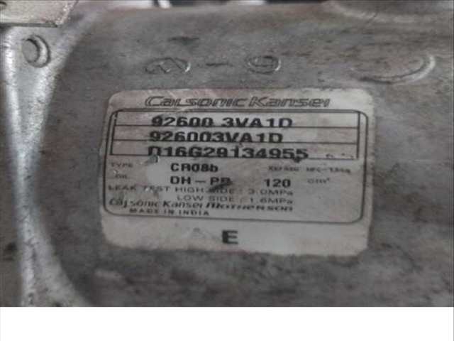 Foto 3ª: Compresor Aire Acondicionado Nissan Micra 1.2 (2010)