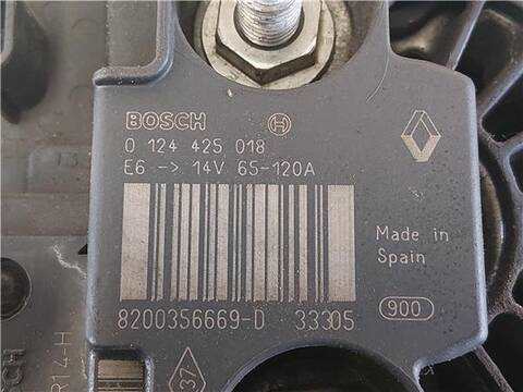 Foto 3ª: Alternador Renault Megane 2.0 CONFORT EXPRESSION BERLINA 150CV 110KW II BERLINA 5P [D/ M9R A7] (2006)