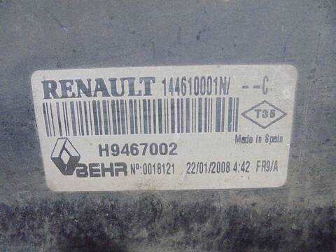 Foto 3ª: Intercooler Renault Laguna 2.0 DCI DIESEL FAP ENERGY III 131CV 96KW [M9R Q7] (2008)
