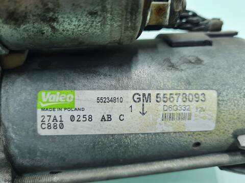 Foto 2ª: Motor de Arranque Opel Corsa CATCH ME 75CV 55KW [A13DTC] (2011)