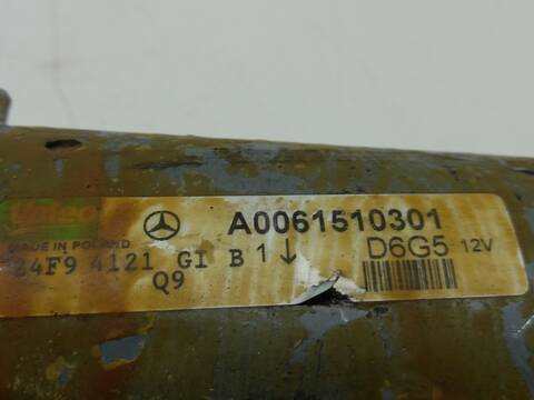 Foto 3ª: Motor de Arranque Mercedes Clase A 140 266960 (2009)