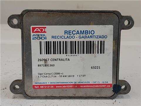 Centralita Motor ECU Opel Corsa 1.7 CLUB 75CV 55KW