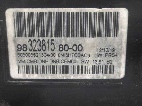 Foto 3ª: Cuadro de Instrumentos Peugeot 5008 1.2 MRHNYH MRHNYW MRHNSJ MRHNSU MRHNSM) 131CV 96KW [HN05] (2022)