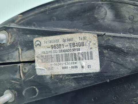 Foto 2ª: Retrovisor Derecho Nissan Pathfinder 2.5 DCI XE 171CV 126KW [YD25DDTI] (2007)