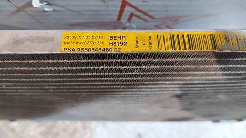 Foto 4ª: Radiador Calefaccion A.A. Peugeot 308 PREMIUM 120CV 88KW [5FW] (2007)