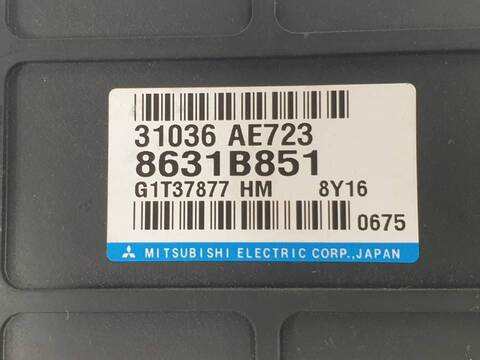 Foto 3ª: Centralita Motor ECU Mitsubishi Eclipse INTRO EDITION 2WD