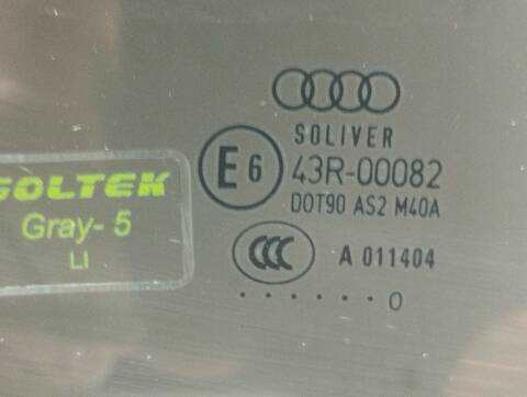 Foto 2ª: Luna Trasera Derecha Audi A5 2.0 16V TFSI 180CV 132KW [CDNB] (2010)