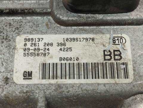 Foto 3ª: Centralita Motor ECU Opel Astra EDITION 90CV 66KW [Z14XEP] (2009)