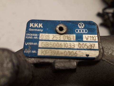 Foto 2ª: Turbocompresor Seat Cordoba 1.9 TDI BERLINA 101CV 74KW (2004)