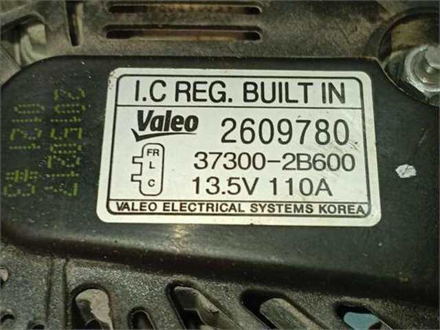 Foto 2ª: Alternador Hyundai ix35 1.6 CLASSIC 2WD [1.6 LTR. - 99 KW CAT] [G4FD]