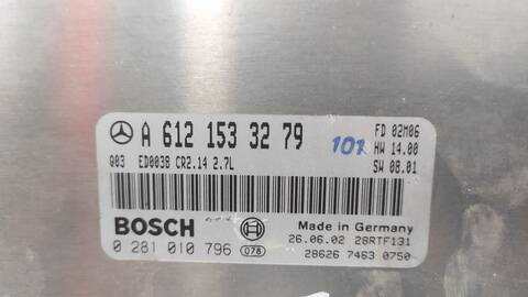 Foto 2ª: Centralita Motor ECU Mercedes Clase ML 270 CDI 163.113) W163) [612963] (2003)