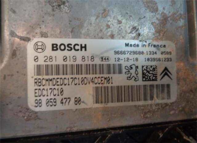 Centralita Motor ECU Citroen C3 1.4