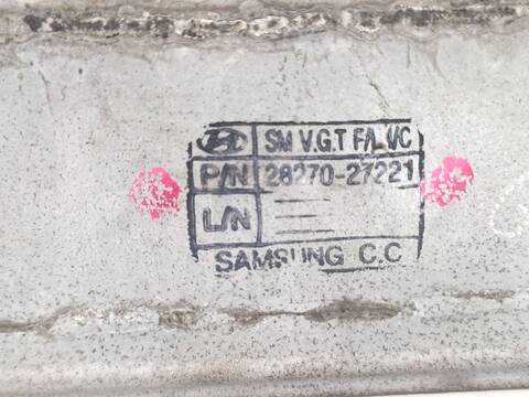 Foto 3ª: Intercooler Hyundai Santa Fe 2.0 CRDI 4X4 125CV 92KW [4EA] (2005)