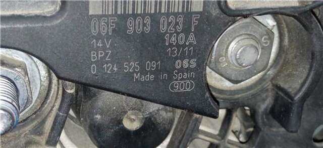 Alternador Volkswagen Caddy 1.6 COMBI [1.6 LTR. - 75 KW TDI]